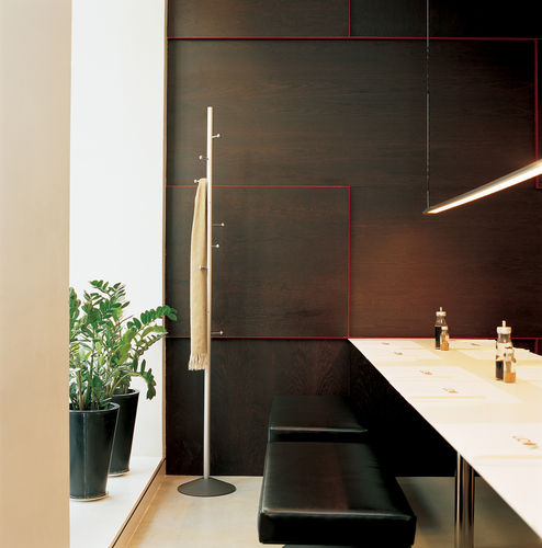 Floor coat rack - MIRAC - Mobles 114 editions - contemporary / aluminum / cast iron