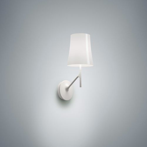 Contemporary wall light - BIRDIE - FOSCARINI - indoor / steel / polycarbonate