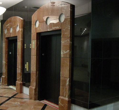 Interior wall-covering - STONELITE® : ROJO ALICANTE - Stone panels - exterior / marble / polished