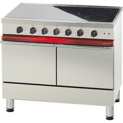 Electric range cooker - CE 1052 VTR - AMBASSADE DE BOURGOGNE - induction / commercial / stainless steel
