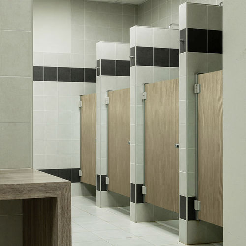 HPL washroom cubicle - AQUA - GEKIPS - for shower / for public building