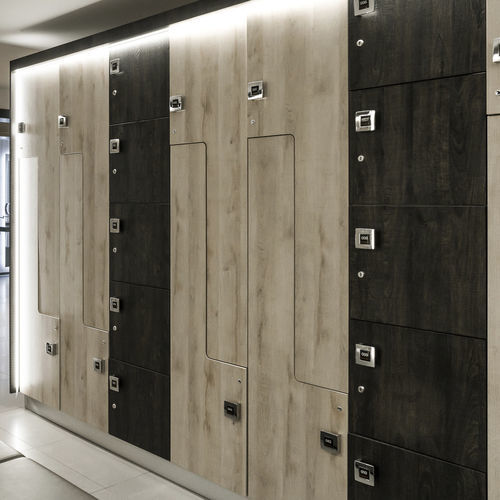 Melamine locker - ATELIER : ANB03 - GEKIPS - key / commercial / for public building