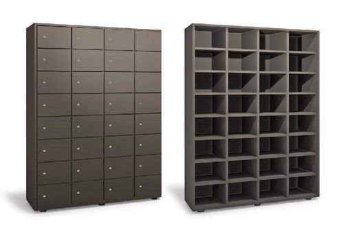 Floor storage cabinet - T-RACK - GEKIPS - contemporary / not specified / for office