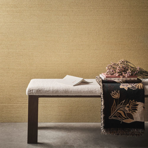 Interior wall-covering - Café Society — CS2 series - Omexco - fabric / printed / plain