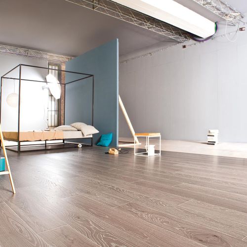 Engineered parquet floor - CRETA - Listone Giordano - oak / birch / chevron