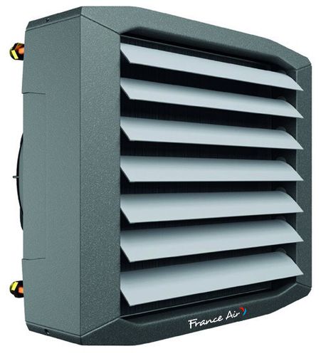 Hot water air heater - KAOLYX EPP - FRANCE AIR - wall-mounted