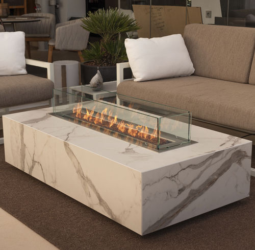 Bioethanol fireplace - CABO TABLE DAZE  - Planika - free-standing / free-standing / central