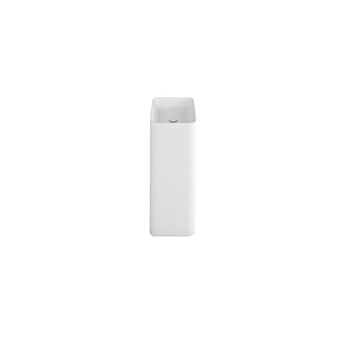 Free-standing washbasin - BetteArt Monolith - Bette GmbH & Co. KG - enameled metal / rectangular / without hole