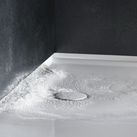 Rectangular shower tray - BetteUpstand - Bette GmbH & Co. KG - tileable / steel / non-slip