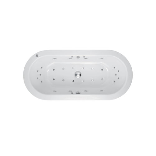 Oval bathtub - BetteAirjet Plus Whirlsystem - Bette GmbH & Co. KG - free-standing / for homes / composite