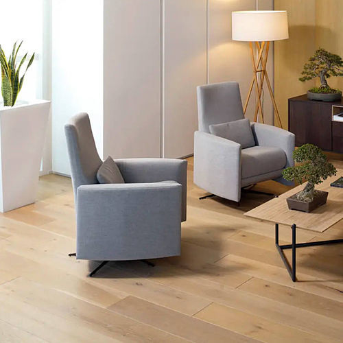 Contemporary armchair - Fluffy & Wings - GAMADECOR – PORCELANOSA Grupo - fabric / metal / wing