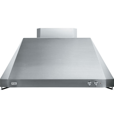 Island range hood - ZV54ISHSS - Monogram - ducted / with built-in lighting