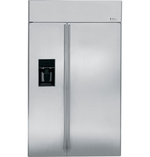 American refrigerator - ZISS480DXSS - Monogram - home / built-in / stainless steel