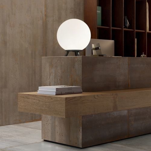 Porcelain stoneware tile - OXIDE - Ceramiche GARDENIA ORCHIDEA - matte / oxidized / indoor