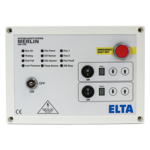 Ventilation system control panel - KGI-1750 - Elta - wall-mounted / commercial