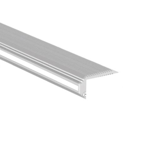 Aluminum stair nosing - Tector - with LED profile