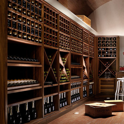 Commercial wine cabinet - CALENDARIO - L'OTTOCENTO - free-standing / wooden