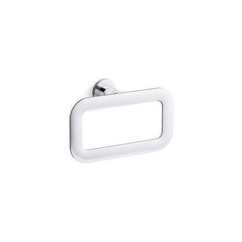 Towel ring - 002&reg; - KALLISTA - wall-mounted / metal / polished