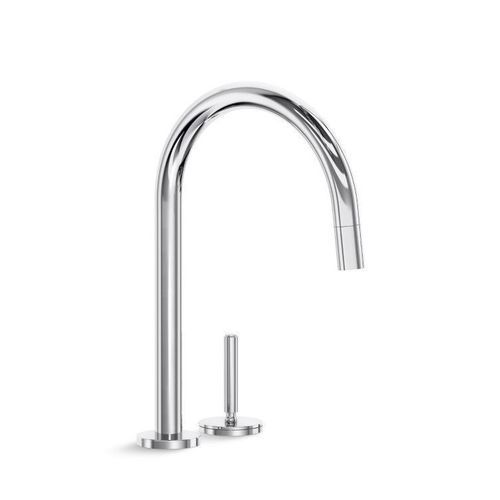 Countertop mixer tap - ONE&trade; - KALLISTA - brass / kitchen / 2-hole