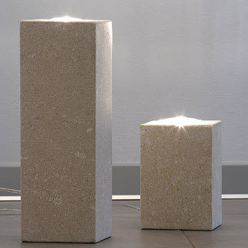 Table lamp - Pollicina - stonebreakers - stone / contemporary / corded