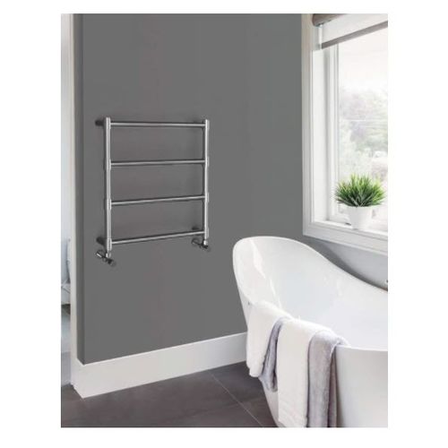 Hot water towel radiator - ®ROYAL H - RADOX - electric / contemporary / chrome steel