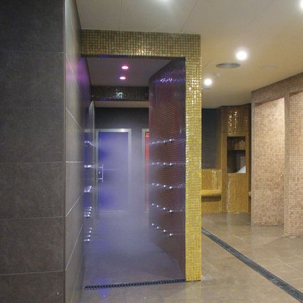 Walk-in shower - MIST CORRIDOR - Inbeca Wellness Equipment S.L - bithermal / metal / commercial