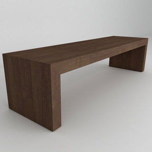 Contemporary locker room bench - SQUARE - Inbeca Wellness Equipment S.L - HPL / without backrest / without armrests