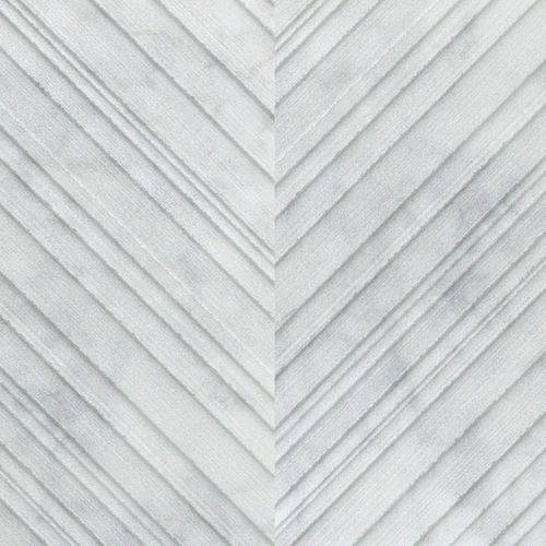 Marble tile - CHEVRON - Salvatori - embossed / textured / indoor