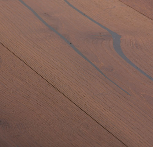 Engineered parquet floor - CORAL VULCANO BLACK - mafi Naturholzboden GmbH - oak / oiled / brushed