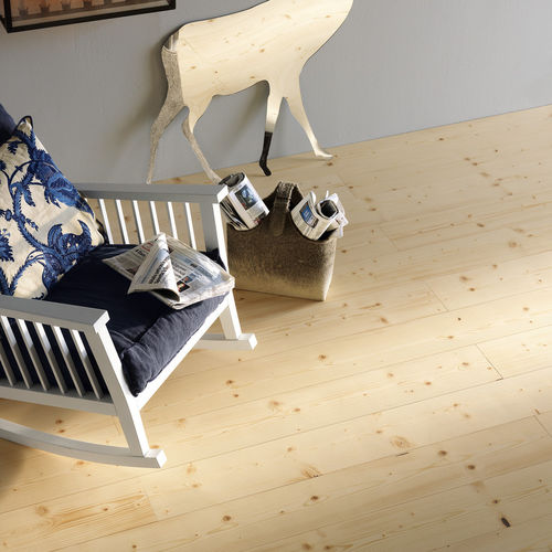 Engineered parquet floor - WHITE OIL - mafi Naturholzboden GmbH - spruce / oiled / brushed