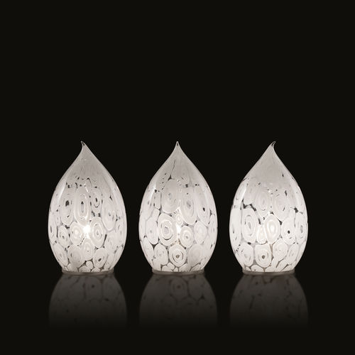 Table lamp - DELICE - MULTIFORME - glass / Murano glass / contemporary