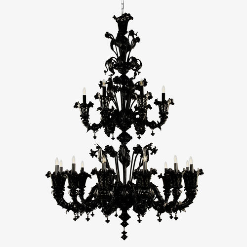Classic chandelier - GIUDECCA - MULTIFORME - crystal / Murano glass / incandescent