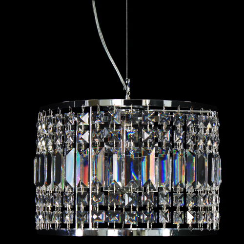 Pendant lamp - ORION - MULTIFORME - metal / crystal / contemporary