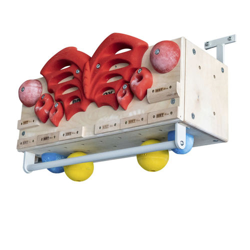 Indoor climbing structure - POWER BOX : BUTTERFLY EDITION - Walltopia - training