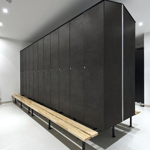Laminate locker - SALISSANTE - FRANCE EQUIPEMENT - combination / for industrial use / secure