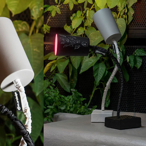 Table lamp - Paint T2 lavagna - in-es artdesign - steel / cast iron / nylon
