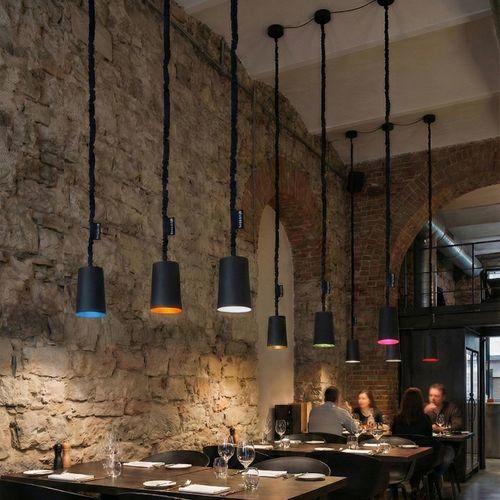 Pendant lamp - PAINT LAVAGNA - in-es artdesign - nylon / in Nebulite® / Laprene®
