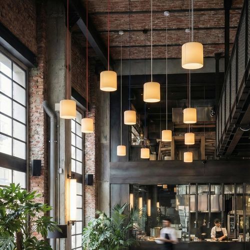 Pendant lamp - CANDLE 2 - in-es artdesign - Laprene® / contemporary / corded