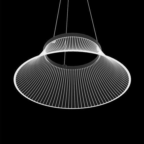Pendant lamp - PLISSE'  - Martinelli Luce Spa - lacquered aluminum / methacrylate / contemporary