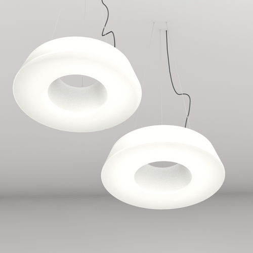 Pendant lamp - CIRCULAR POL  - Martinelli Luce Spa - steel / polyethylene / original design