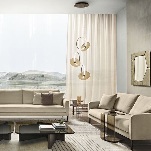 Pendant lamp - MARRY ME - FIAM ITALIA - aluminum / glass / plastic