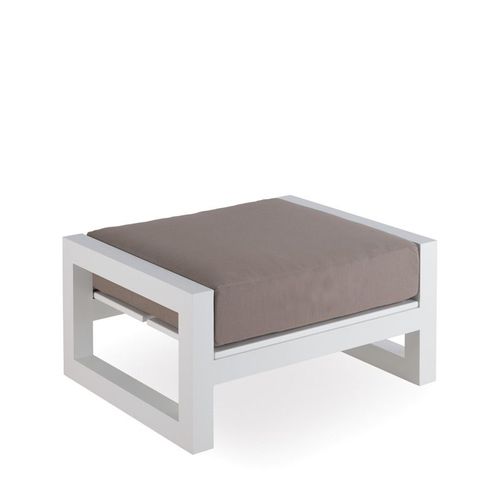 Contemporary footrest WEEKEND POINT acrylic fabric / lacquered