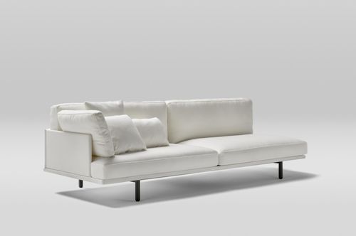 Contemporary sofa - LONG ISLAND - POINT - fabric / foam / polyurethane foam