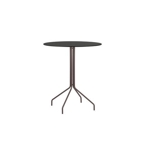 Contemporary coffee table - WEAVE - POINT - aluminum / painted aluminum / porcelain