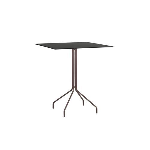 Contemporary coffee table - WEAVE - POINT - aluminum / painted aluminum / porcelain
