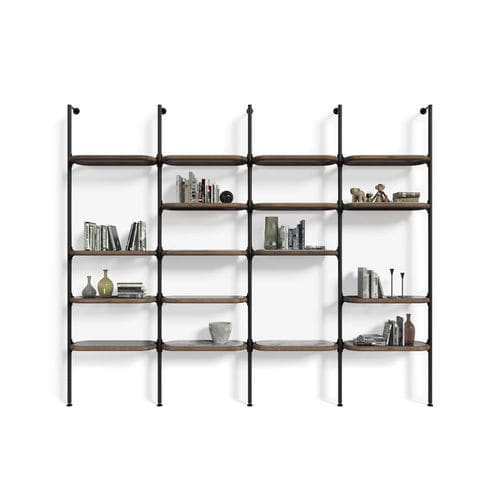 Modular bookcase - IAN - BERTO - high / floor-to-ceiling / contemporary
