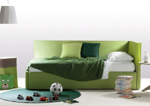 Sofa bed - SUMMER D - BERTO - contemporary / fabric / leather