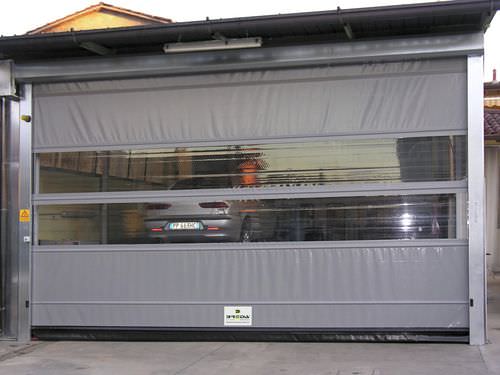 Roll-up industrial door - SEATTA - Breda Sistemi Industriali S.p.A. - Portoni Seziona - PVC / acoustic / for public building