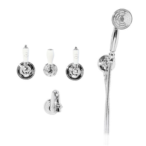 Doublehandle shower mixer tap 8357/8358 SERIES GENTRY HOME built