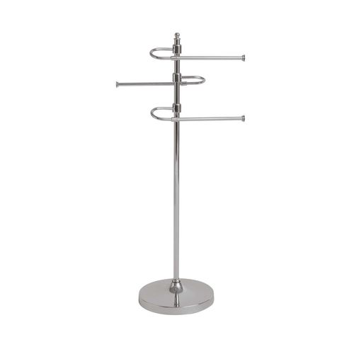 3-bar towel rack - TREVOR - GENTRY HOME - floor-standing / chromed metal